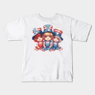 4th of July Babies #2 Kids T-Shirt